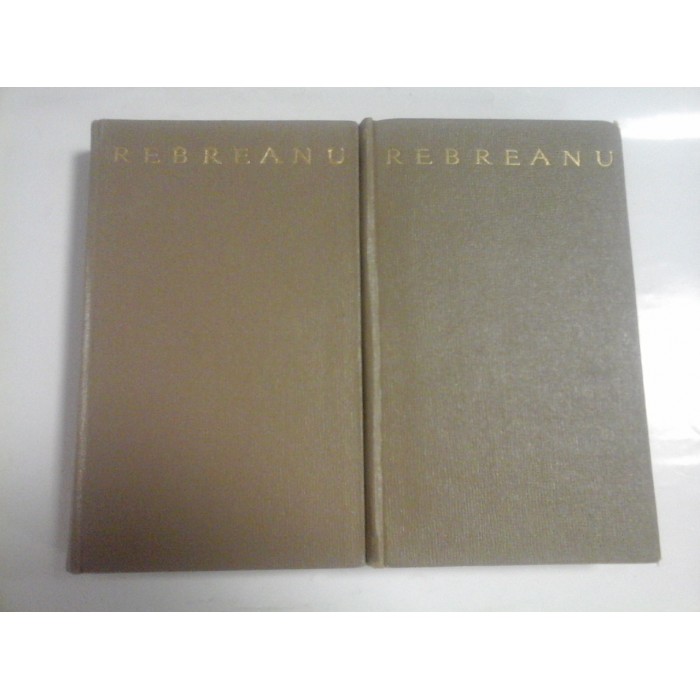 OPERE ALESE, ( 2 VOL ) - LIVIU REBREANU